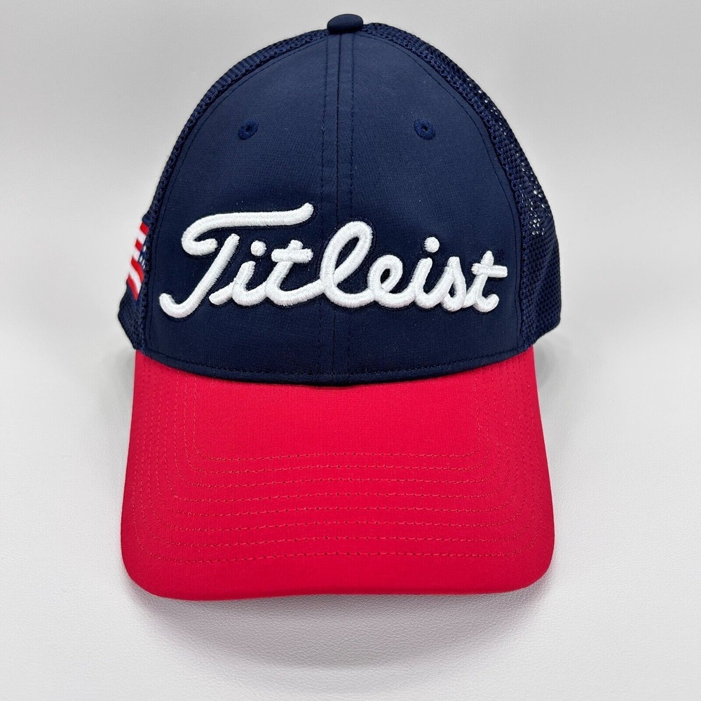 Titleist Navy and Red Cap